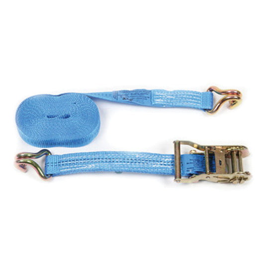 50mm wide 2 Part Ratchet Strap systems – CLAW HOOKS - UK Made 10m