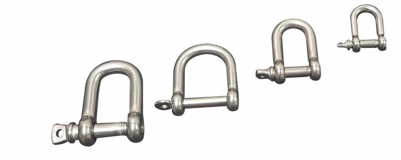 Tool@rrest Global  - Stainless Steel D-Shackle 8mm D-Shackle