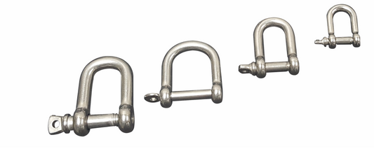 Tool@rrest Global  - Stainless Steel D-Shackle 8mm D-Shackle