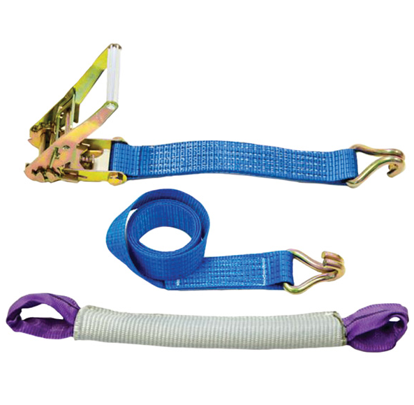 Recovery Wheel Straps Complete System with Claw Hook and Soft Sling 8m / 2500daN