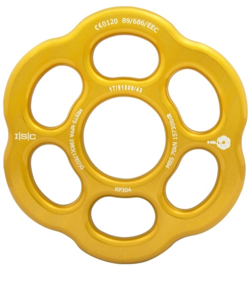 ISC Large HALO Rigging Plate - MBS 70kN - Ali Gold