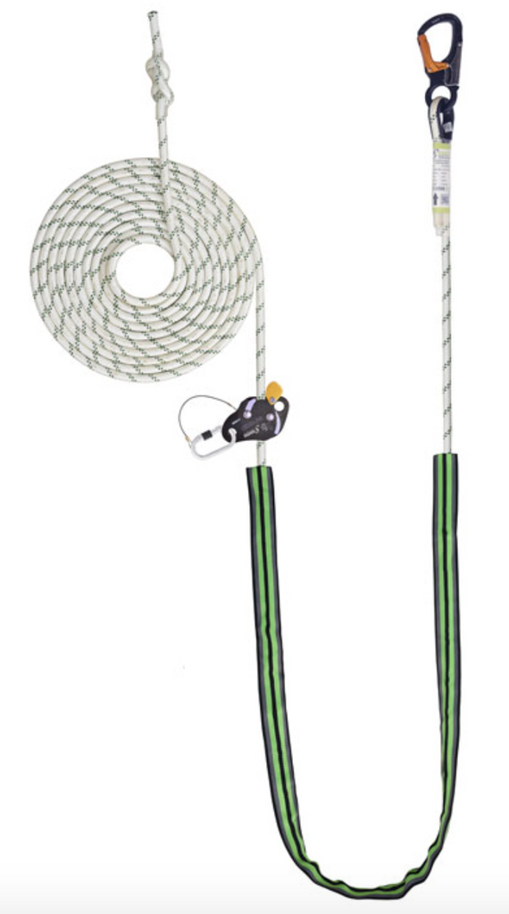 Kratos - 10m Adjustable Work Positioning Grip Adjusting Lanyard 10m