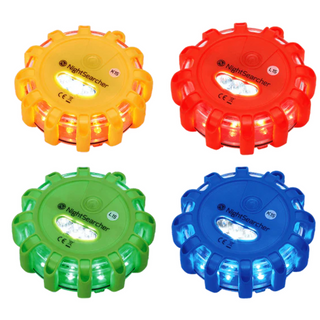 Pulsar AAA Red Hazard Warning Light – 360º Battery LED