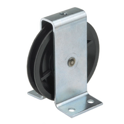 Polyamide Pulley with Bearing & Galv Bracket ETT-116P | 60-150kg Capacity