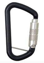 Kratos - Aluminium Connecting Tool Karabiner - 5kN - Set of 2 5kN