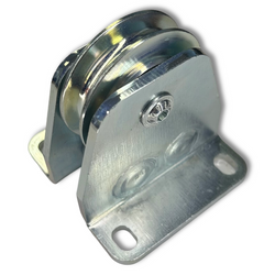 Steel Wire Rope Pulley with Fixed Bracket Rollers (Model No. 174)
