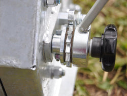Trailer Winch 3T Horizontal Mount with Hook & 8m Webbing