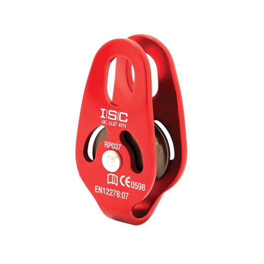 ISC Micro Single Eiger Pulley - MBS 28kN - Max Rope Dia 13mm