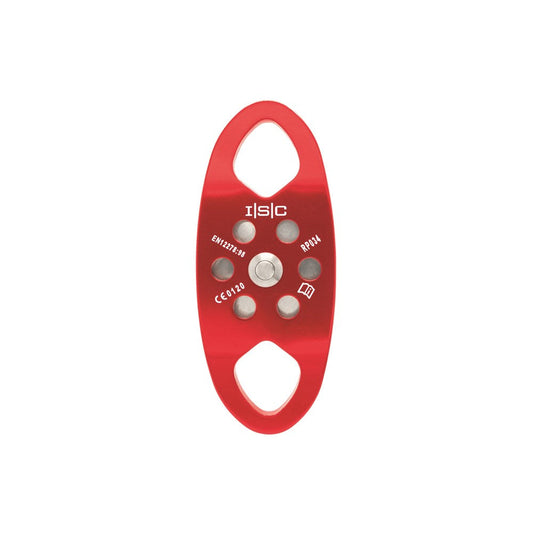 ISC Medium Double-Ended Eiger Pulley - MBS 36kN - Max Rope Dia 13mm