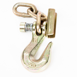 Locking Grab Hook with 3 Chain Links – Portable Winch UK
