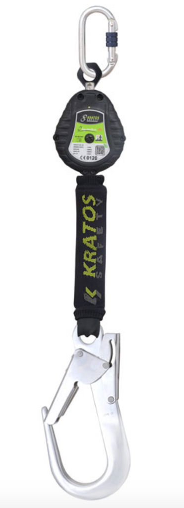 Kratos - 2m Olympe-S2 Retractable Webbing Fall Arrest Block 2m