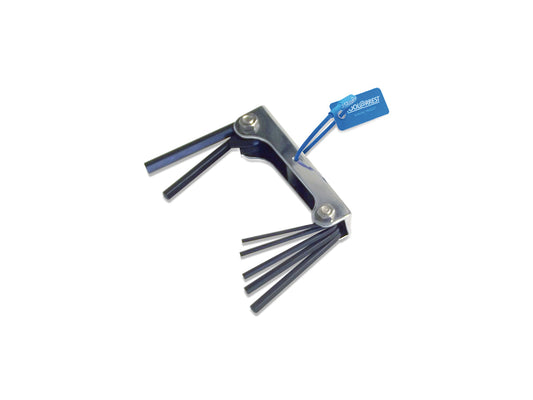 Tool@rrest Global - Metric or Imperial Allen Key Set with Tool Tether Metric