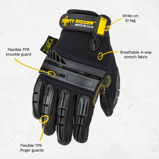Protector 5.0 SF Heavy Duty Gloves (Full Fingered) XXL
