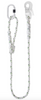 Kratos - 2m Adjustable Work Positioning Twisted Rope Lanyard 2m