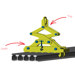 Camlok MRC 4-Rail Grab – Manual Latch Multi-Rail Clamp