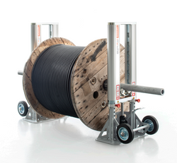 4000kg Drum-Roll MINILIFT Hydraulic Cable Drum Lifting Jacks