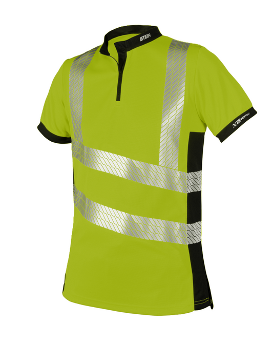 STEIN - X25 VENTOUT Hi-Viz T-Shirt Short Sleeve - Yellow  - Assorted Sizes XL
