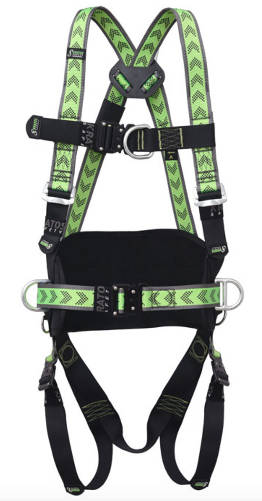 Kratos - 4 Point Comfort Full Body Harness S-L
