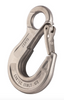 Cartec Grade 6 AISI 316L Eye Sling Hook with Safety Catch 10mm