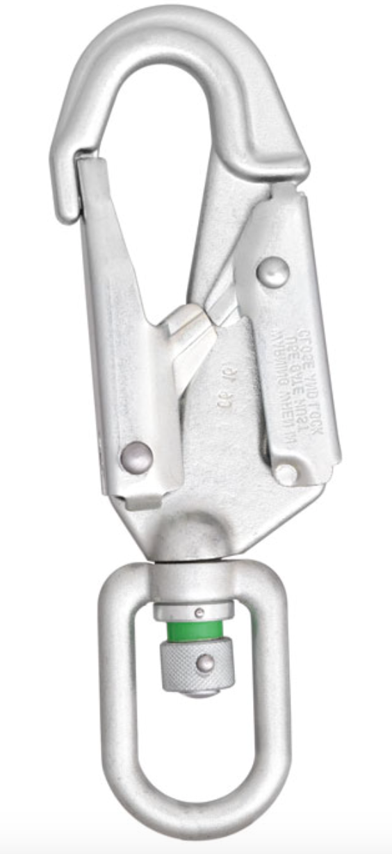 Alloy Steel Swivel Snap Hook with Load Indicator - Gare Opening 20mm - 23kN