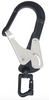 Aluminium Double Action Swivel Pin Opening Eye Scaffold Hook 60mm