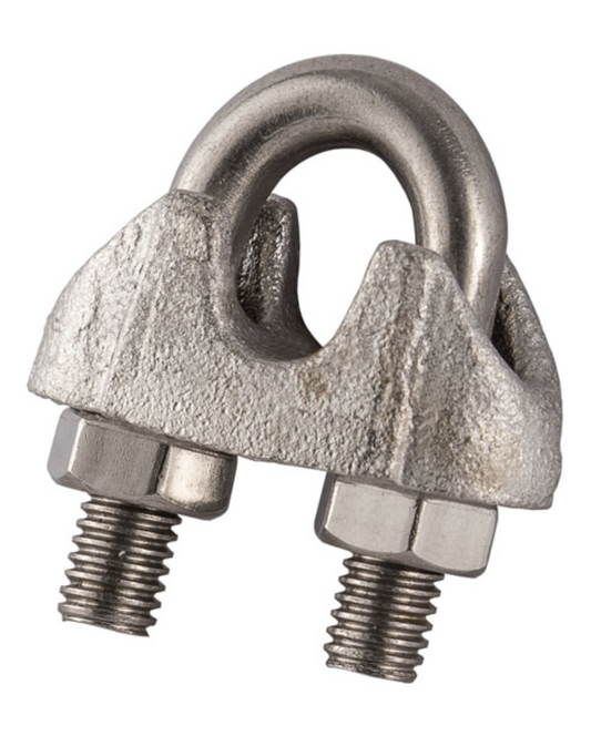 Stainless Steel AISI 316 Wire Rope Grip 6.5mm