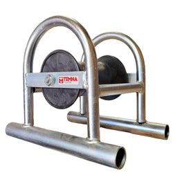 Cable Roller Pipe Plate up to 160mm Cables - with Polyamide Roller
