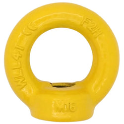 Grade 80 Lifting Eyenut - Yellow Finish