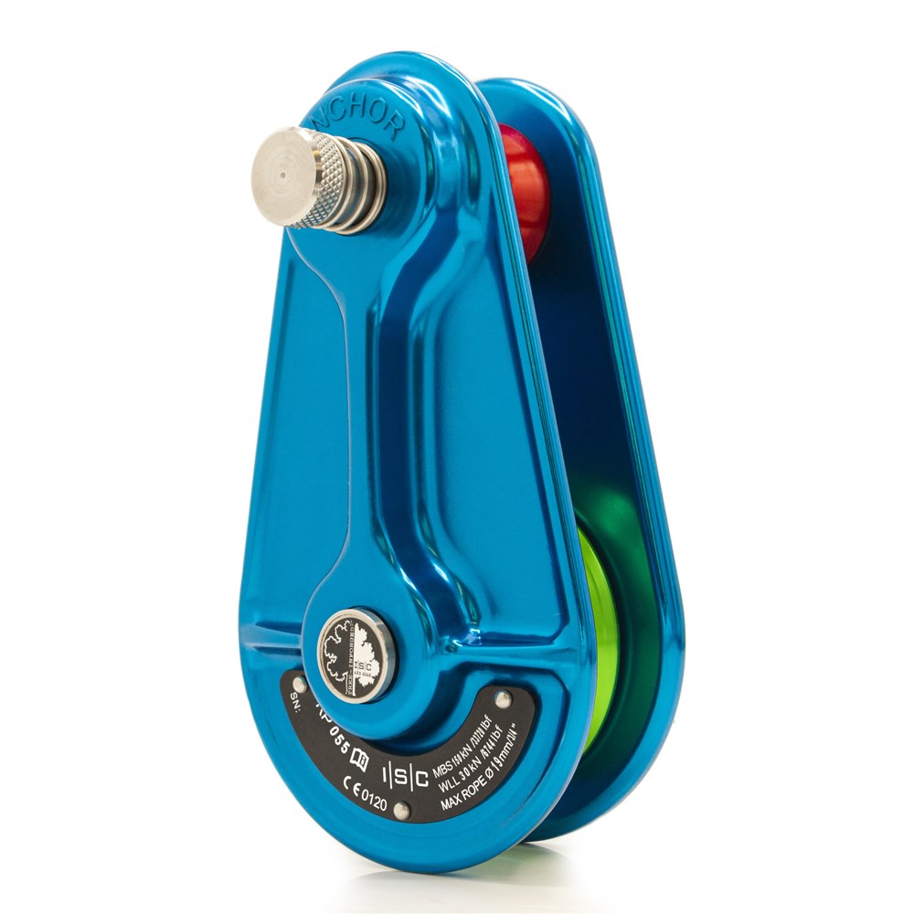 ISC Medium Forged Rigging Pulley for up to 20mm Rope - MBS 150kN from RiggingUK