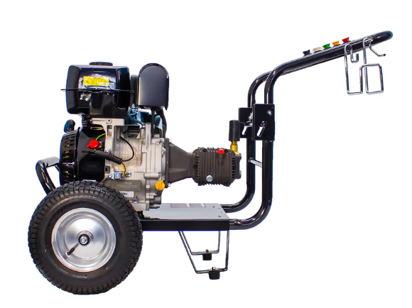 Kiam KM3700PR Petrol High Pressure Washer Jet Cleaner - Gearbox Version (14HP) - side view
