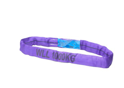 1.0t / 1000kg WLL Polyester Violet Roundslings - Made in the UK