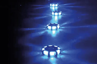 Pulsar Max Sequential - 360º Illumination - Rechargeable Hazard Warning Lights (set of 4)
