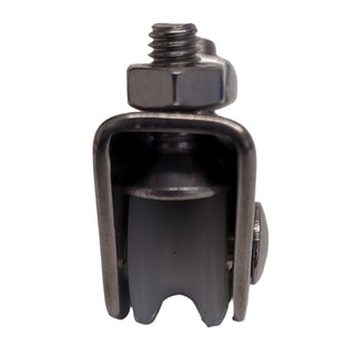 Small Stainless Steel Diverter Pulley for 4mm Rope