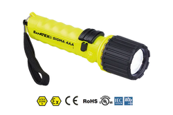 Sigma 4AA - 185 Lumens - Zone 0 - ATEX Flashlight - Zone 0