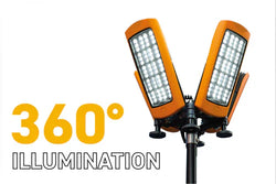 StratoStar X - 115000 Lumens - 30Ah - Rechargeable Tower Floodlight