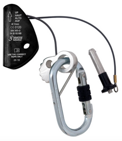 Kratos - Lorel Guided Type Rope Fall Arrester to suit 11mm dia Kernmantle Rope