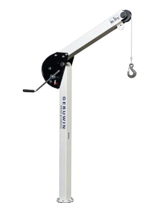 SD125 GR - 125kg Swivel Hoisting Davit (Built in winch with 13m Cable)