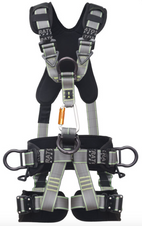 Kratos - Fly'In 3 - 5 Point Luxury Full Body Harness with Belt L-XXL