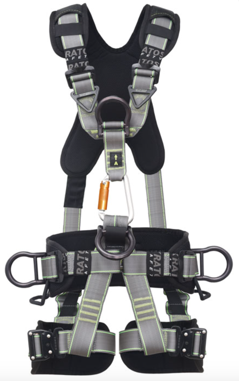 Kratos - Fly'In 3 - 5 Point Luxury Full Body Harness with Belt L-XXL