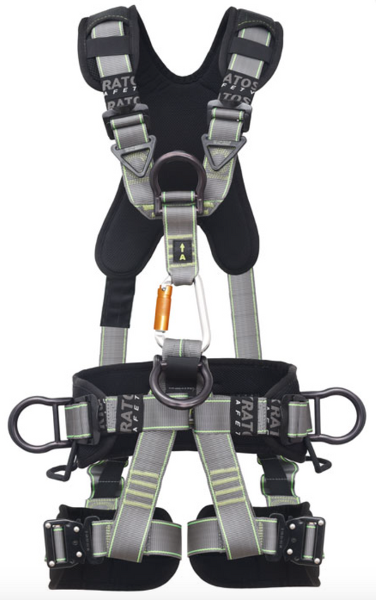 Kratos - Fly'In 3 - 5 Point Luxury Full Body Harness with Belt L-XXL