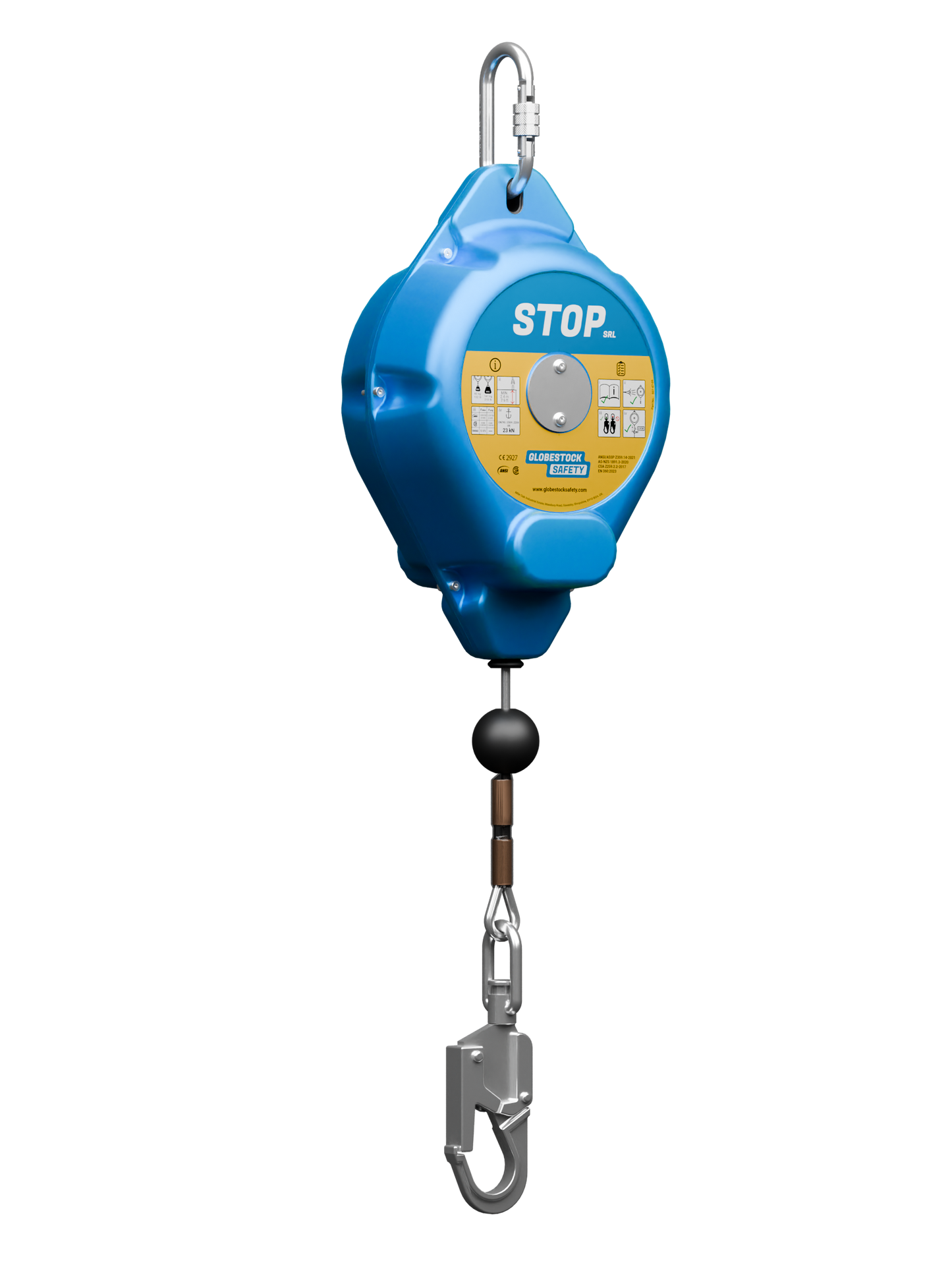 Globestock STOP Fall Arrest Block - SRL - 14m Synthetic Rope