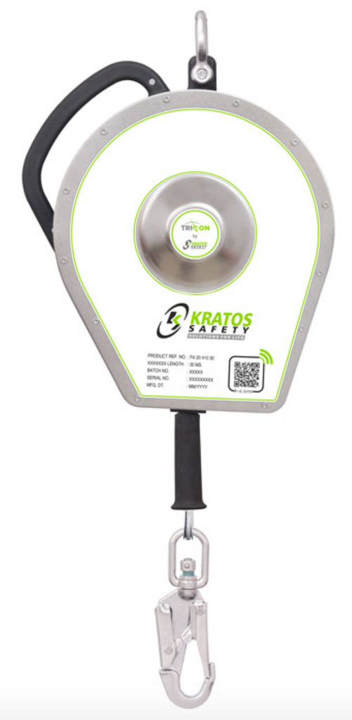 Kratos - 30m Triton Stainless Steel Waterproof Fall Arrest Block 30m