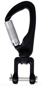Aluminium Quarter Turn Clevis Swivel Hook 18mm