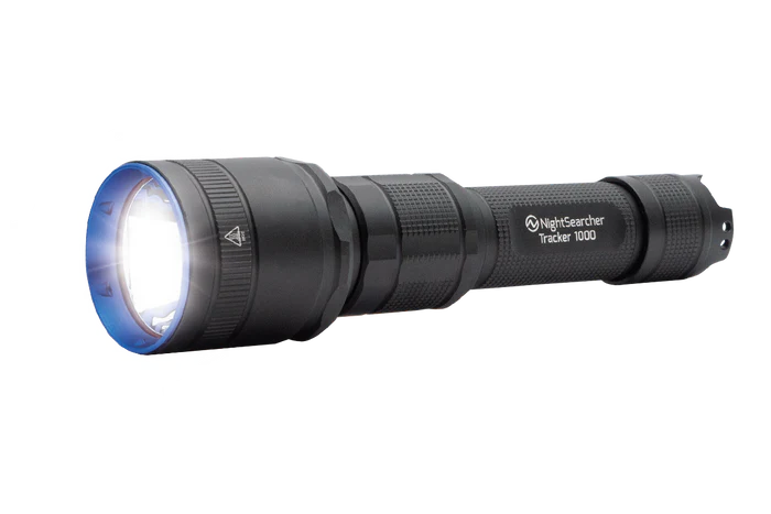 Tracker 1000 - Powerful 1000 Lumens - Rechargeable Flashlight