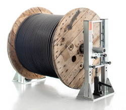 2000kg Drum-Roll EASYLIFT Hydraulic Cable Drum Lifting Jacks