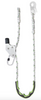 Kratos - 2m or 4m Adjustable Work Positioning Grip Adjusting Lanyard - 14mm DIA Rope 4m