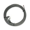 Pre cut 7 x 19 Galvanised Wire Rope with Safety Hook for Tiger BHW Winches 8mm x 16m