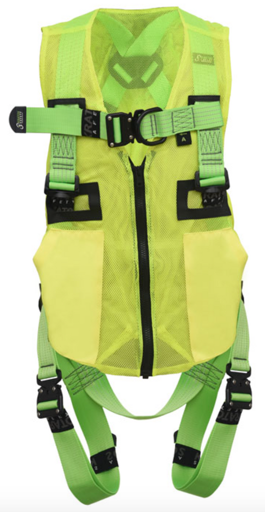 Kratos - Reflex 2 Point High-Visibility Harness - Size Universal Universal