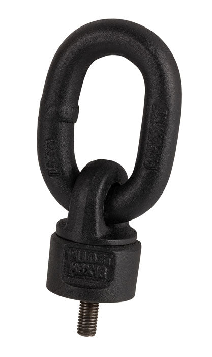 ONYX Grade 80 Black Finish Swivel Lifting Point - OXSLP 8mm x 18mm