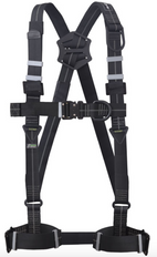 Kratos - 3 Point Retroreflective Full Body Harness L-XXL